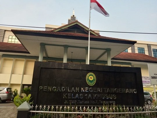 Pengadilan Negeri Tangerang, Banten. (tnc)