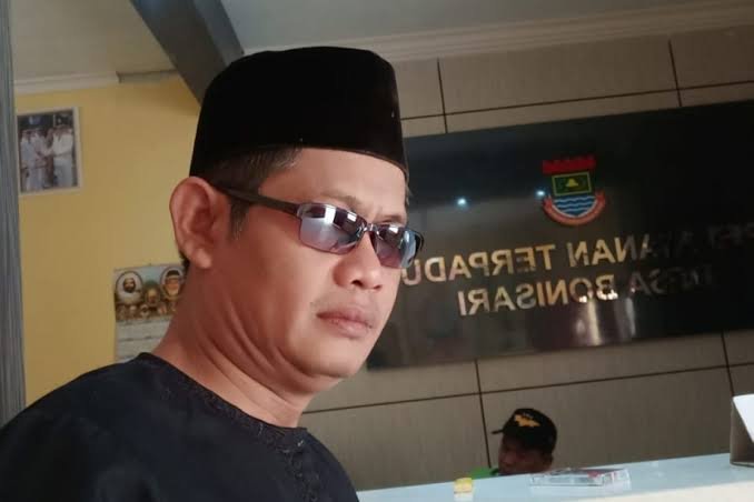 Sutisna Mantan Kades Bonisari, Kecamatan Pakuhaji, Kabupaten Tangerang.