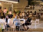 Libien Kafe di Jalan Merdeka Pabuaran, Kota Tangerang.