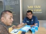 Ketua Dewan Pakar PWI Pusat Sayid Iskandarsyah mendatangi Kantor Hukum Mr Tan Law Firm di bilangan Jakarta Barat, Selasa (24/6/2025). (Ist)