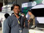 Agus Sugiyanto (43) Raskan Kebahagiaan Kelahiran Buah Hatinya dibiayai program JKN. (Ist)