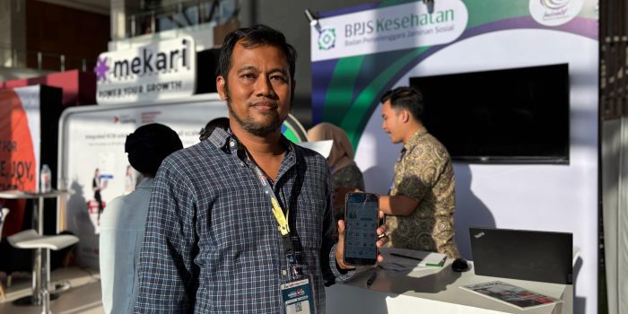 Agus Sugiyanto (43) Raskan Kebahagiaan Kelahiran Buah Hatinya dibiayai program JKN. (Ist)